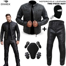 Mens Motorcycle Leather Two