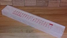 Addi Storage Box for Knitting Needles Wood 42 x 7 x 4cm RefC 