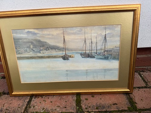 Vintage watercolour print
