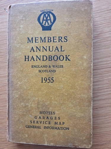 Vintage members handbooks - aa,