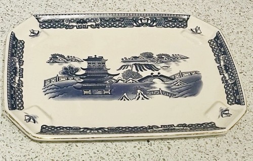 Willow pattern wade tray - willow,