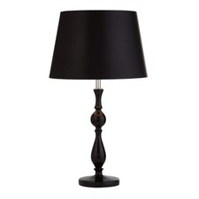 SPINDLE BASE TABLE LAMP with