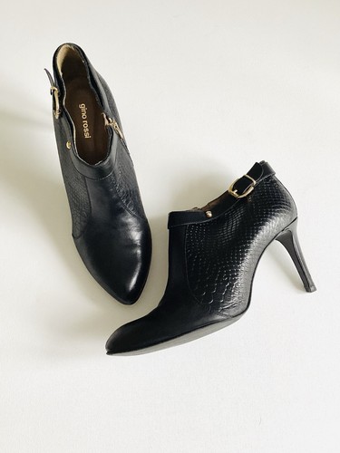 Gino rossi black leather - rossi,