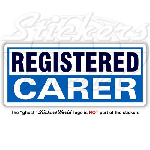 Registerer carer vinyl bumper - carer,
