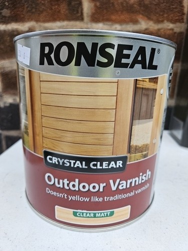 Ronseal crystal clear outdoor - crystal,