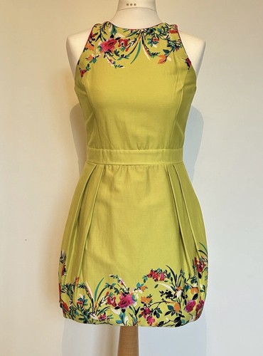 Atmosphere green floral cotton - green,