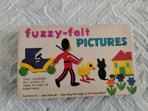 Vintage fuzzy felt - felt, &