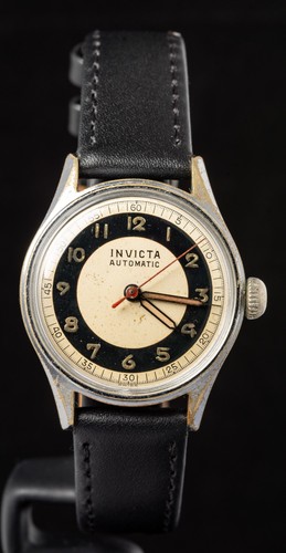 Invicta military tuxedo - military, dial