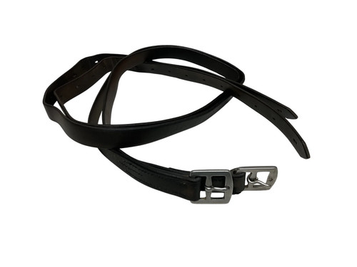Solid leather stirrup - solid,