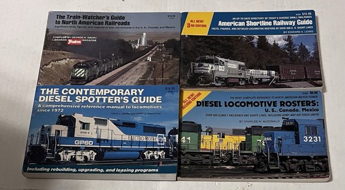 Kalmbach railroad train books - kalmbach,