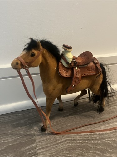 Vtg miniature horse with - vtg,