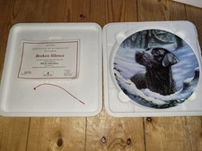 Labrador Retriever Decorative  Plate - Broken Silence  - With Certificate