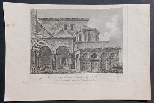 Antique print saint non - , 1795