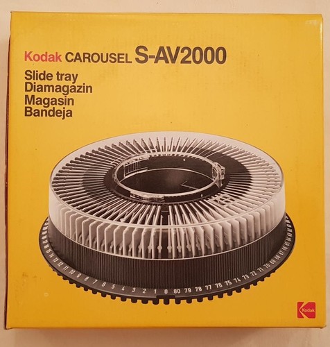 Kodak carousel av2000 slide - carousel, s-av2000