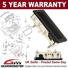 Tailgate Boot Lid Lock Release