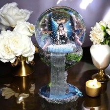 Immortal Flight Snowglobe Anne Stokes Ornament Home Decoration Gothic Gift