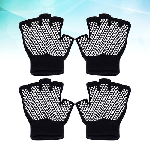 Pairs half finger gloves - 2,