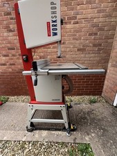 Axminster Workshop AW2606B Bandsaw with spare blades and Universal Mobile Base