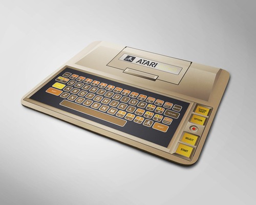 Atari 400 computer - atari, retro