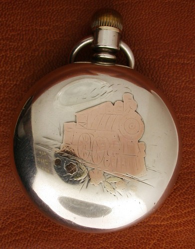 Pocket watch elgin silver 925 - pocket,