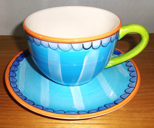 Large cup and saucer - large,