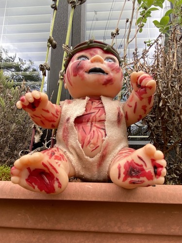 Ooak horror reborn baby - reborn, jesus