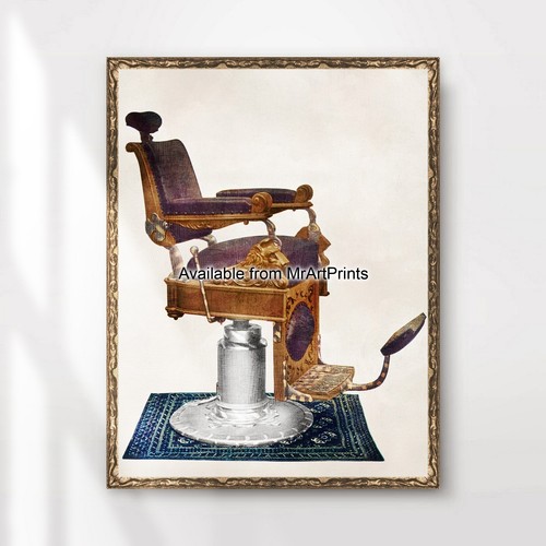 Antique victorian men barber - antique, men's