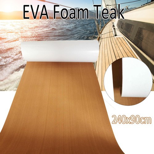 Faux teak eva foam boat - faux,