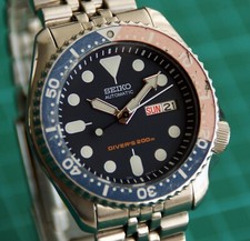 SEIKO SKX009 - 7S26 MECHANICAL MOVEMENT - ORIGINAL ! FULLY SERVICED !