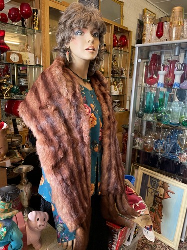 Vintage real fur - real, /