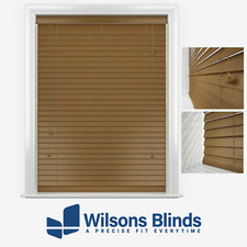 Wooden venetian blind real - blind,