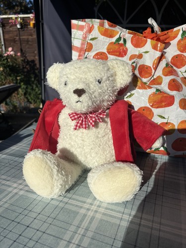 Vintage white teddy - m&s, bear