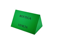 Bottega Veneta Green Extra Large Hard Sunglasses Case Triangle New Glasses Case