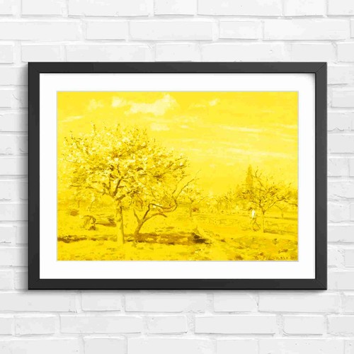 Blooming orchard trees spring - blooming,