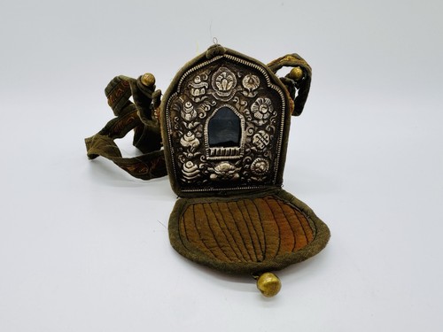 Vintage tibetan buddhist ghau - buddhist,