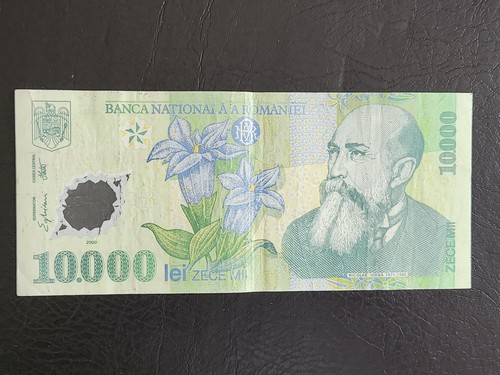 Romania 10000 lei 2000 - romania,
