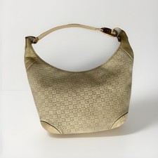 Vintage Gucci GG monogram hobo bag, Beige