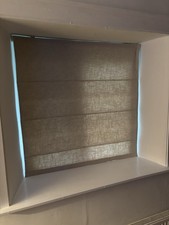 Laura Ashley Swanson Natural Roman Blind