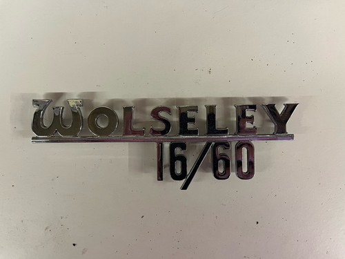 Wolseley boot badge new - 16/60,