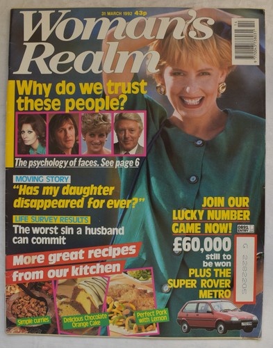Woman realm march 1992 - realm:,