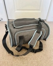 Petsfit Expandable Pet Carrier with Removable Mat (Small: 41cm x 25cm x 23cm)