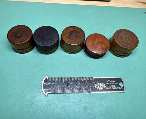 Vintage watchmaker oil cups - vintage,
