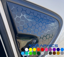 Rear quarter window vinyl