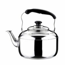 3 5 10L STAINLESS STEEL WHISTLING KETTLE COFFEE TEA POT INDUCTION GAS STOVE TOP