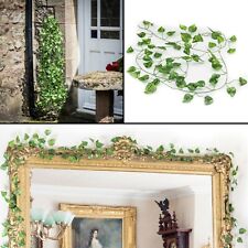 Artificial Ivy Garland Fake Vine Trailing Leaf Hanging Plant Foliage 2.1M Length