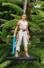 Disney Store Star Wars Rise Of Skywalker Jedi Training Rey Xmas Tree Decoration
