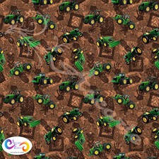 Tractors & Dozers 100% Cotton