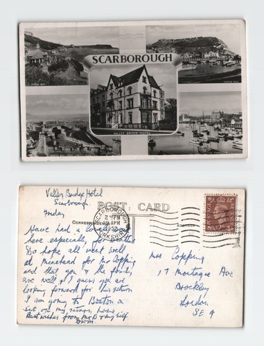Vintage postcard scarborough - postcard,