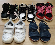 Nike Jordan 1 Mid Nike Pico 5 Toddler Trainers Sneakers Bundle Size 6 6.5