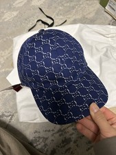 New Gucci Blue GG Cotton